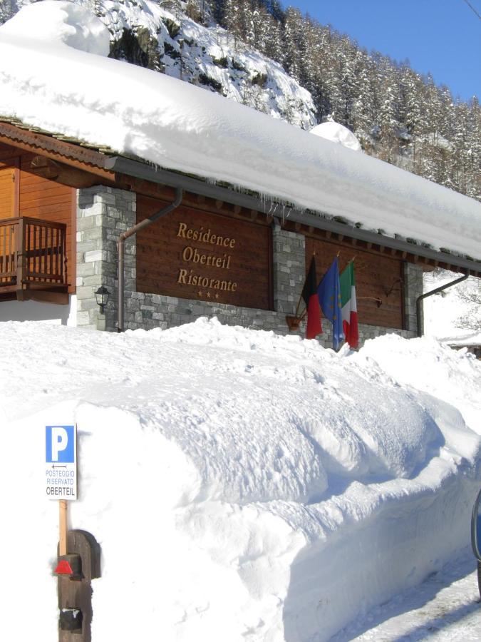 Gressoney-la-Trinité Residence Oberteil מראה חיצוני תמונה