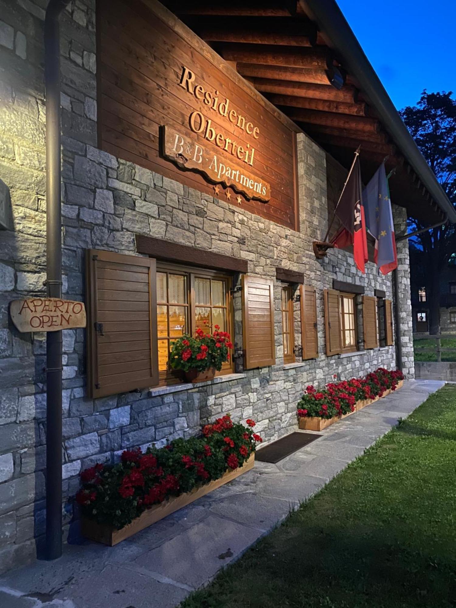 Gressoney-la-Trinité Residence Oberteil מראה חיצוני תמונה